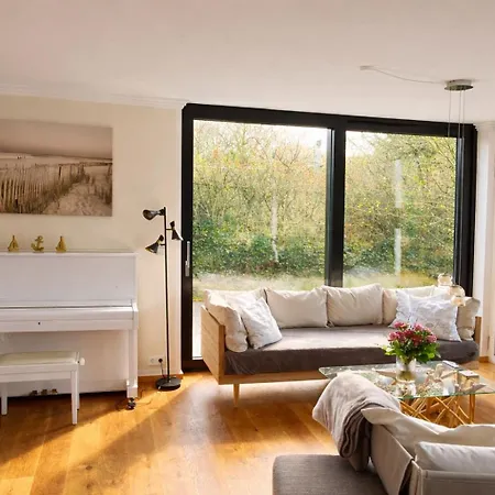 Daire Wellenklang - Luxusbungalow Mit Rosengarten