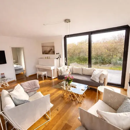 Daire Wellenklang - Luxusbungalow Mit Rosengarten Wangerooge