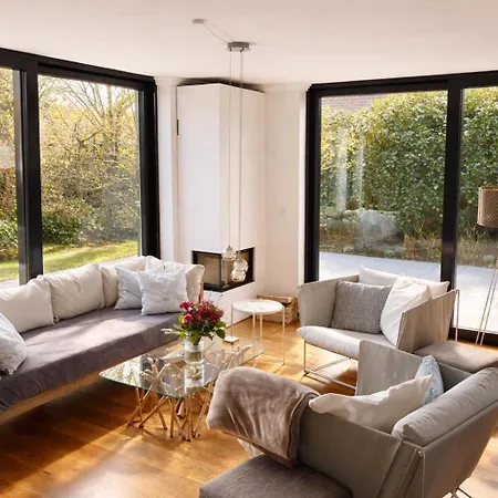 Daire Wellenklang - Luxusbungalow Mit Rosengarten