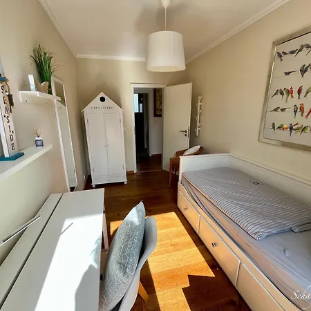Daire Wellenklang - Luxusbungalow Mit Rosengarten Wangerooge