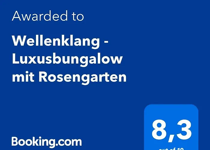 Wellenklang - Luxusbungalow Mit Rosengarten Wangerooge